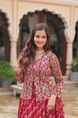 Premium Designer Sequins Embroiderd Readymade Co-ord Set
