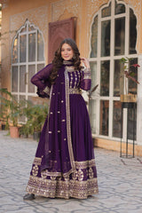 PREMIUM DESIGNER READYMADE GOWN-DUPATTA COLLECTIONS