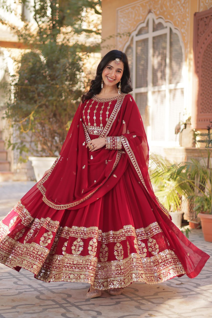 PREMIUM DESIGNER READYMADE GOWN-DUPATTA COLLECTIONS