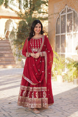 PREMIUM DESIGNER READYMADE GOWN-DUPATTA COLLECTIONS