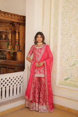 PREMIUM DESIGNER READYMADE TOP-GHARARA-DUPATTA COLLECTIONS