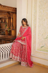 PREMIUM DESIGNER READYMADE TOP-GHARARA-DUPATTA COLLECTIONS