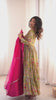 PREMIUM QUALITY HEAVY PURE ROMANSILK CHANDERI FABRIC ANARKALI GOWN