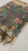 SOFT TUSSAR SILK SAREE WITH BEAUTIFUL PRINT WITH ATTRACTIVE PALLU AND CONTRAST PALLU  WITH TASSAL