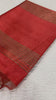SOFT TUSSAR SILK SAREE WITH BEAUTIFUL PRINT WITH ATTRACTIVE PALLU AND CONTRAST PALLU  WITH TASSAL