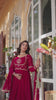 WOMEN DESIGNER EMBROIDERED GOWN WITH DUPATTA