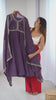 HEAVY PURE CRUNCHY SILK FABRIC ANARKALI GOWN,PENT WITH DUPPTA SET READY TO WEAR